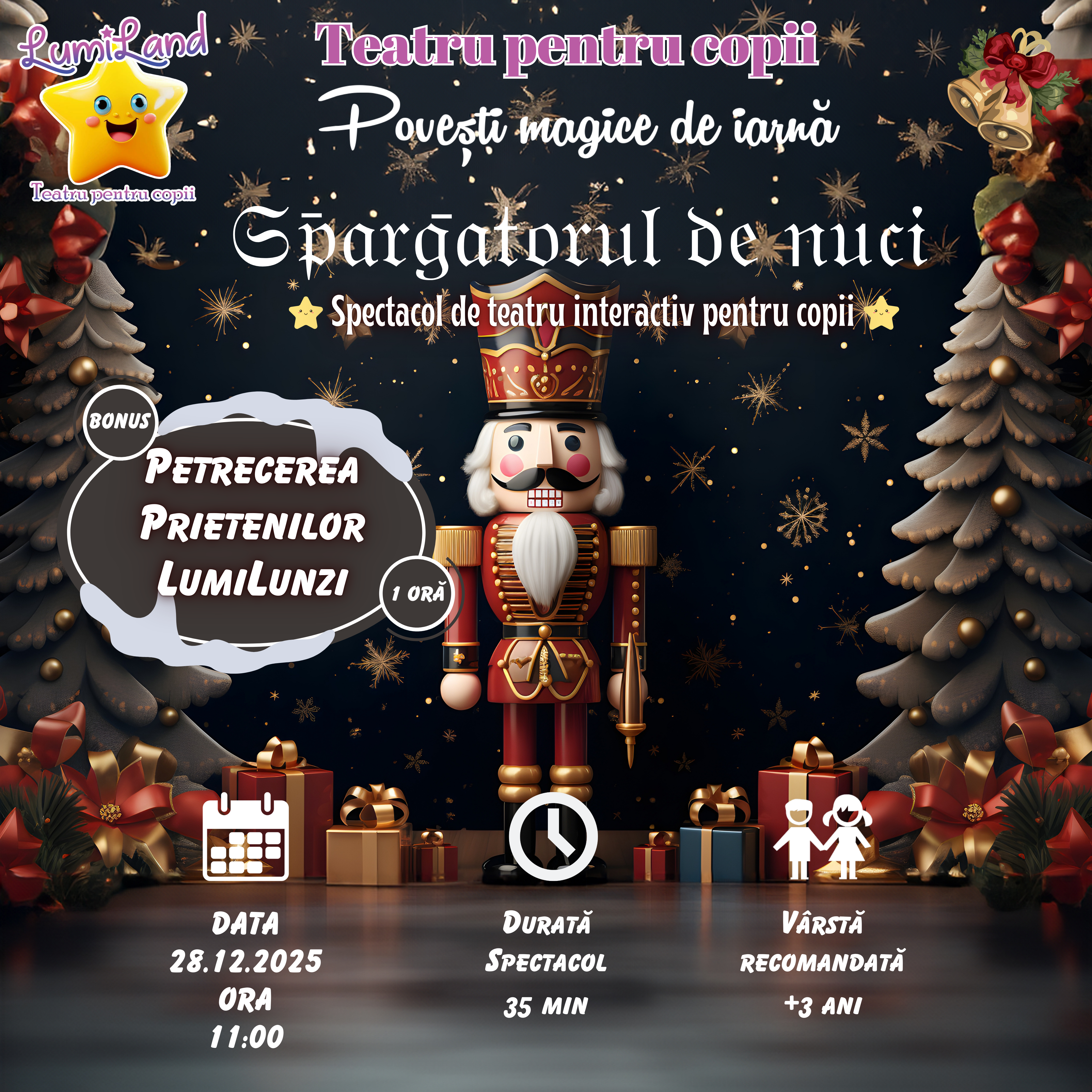 Spărgătorul de nuci 28 decembrie